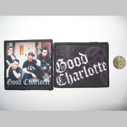 Good Charlotte ofsetová nášivka po krajoch obšívaná  cca. 9x9cm  cena za 1ks!!!